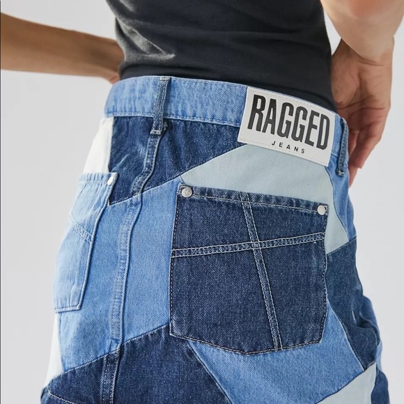 Denim Micro Skirt - Picture 2 of 5